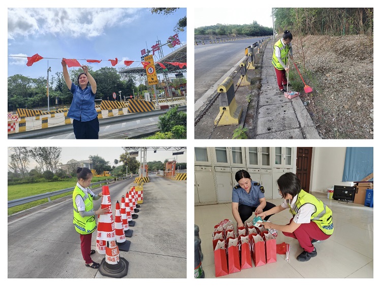 9.28+芦溪+芦溪收费站:以“匠心”扮靓出行之路,用“暖心”护航双节旅途.jpg